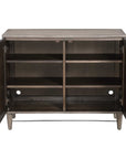 Shield - Oak 2 Door Cabinet - Gray