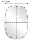Nidia - Mirror - Antique Gold