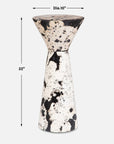 Lenora - Stone Drink Table - Black
