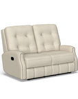 Devon - Reclining Loveseat, Nailhead Trim