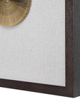 The Times - Shadow Box Wall Art - Light Brown