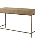Aristotle - Natural Wood Modern Desk