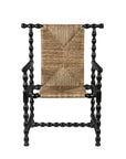 Wichita - Occasional Chair Set of 2 - Black / Light Brown