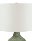 Dulcich - Grid Table Lamp - Green