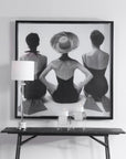 Ladies' Swimwear, 1959 - Fashion Print - Black