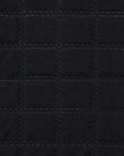 Stella - King Faux Silk Velvet Double Box Stitch Quilt Set Set of 3 - Black
