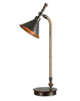 Duvall Task - Lamp - Dark Brown