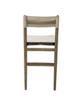 Prescott - Linen Counter Stool - Beige / Light Brown