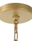 Macrame - 4 Light Rope Pendant - Light Brown