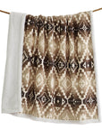 Campfire - Chalet Aztec Campfire Sherpa Throw 6 Per Carton - Multi Color