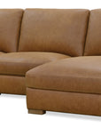 MS - Optimus Three-Seat Power Sectional - Light Brown
