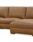 MS - Optimus Three-Seat Power Sectional - Light Brown