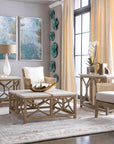 Catali - Stone Console Table - Ivory