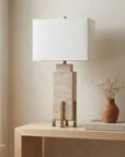 Iris - Table Lamp - Beige