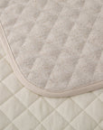 Fairfield - Twin Linen Coverlet Set Set of 3 - Cream / Tan