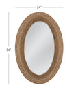 Regatta - Wall Mirror - Light Brown