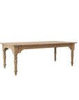Percy - Wood Dining Table - Light Brown