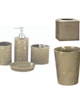 Savannah - Bathroom Sets Set of 6 , 2 Per Carton - Taupe