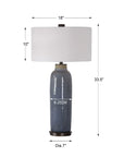 Vicente - Slate Table Lamp - Blue