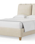 Pure Maple - Upholstered Bed - Natural Maple Legs