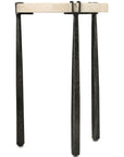 Driftwood - Metal Spot Table - Beige / Gray