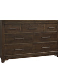 Crafted Cherry - 7 Drawers Dresser