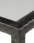 Leo - Industrial Console Table - Silver
