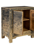 Sutherlind - Cabinet - Dark Gray / Light Brown