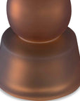 Cassiopeia - Butter Rum Glass Candleholders (Set of 3)