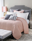 Jolie - Queen Duvet Cover - Pink