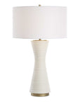 Ridgeline - Matte White Table Lamp - White
