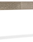 Melange - Tivoli Console Table - Pearl Silver