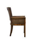 Langley - Arm Chair - Dark Brown