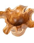 Teak Flow - Outdoor Bowl - Natural