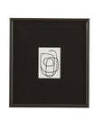 Form Study II Framed Print - Black