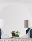 Eltham - Wall Mirror - White