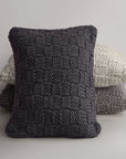 Chess Knit - Dutch Euro Pillow - Taupe
