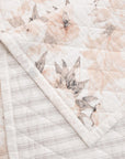 Colette - King Reversible Quilt Set Set of 3 - Blush