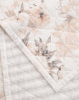 Colette - Full/Queen Reversible Quilt Set Set of 3 - Blush
