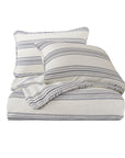 Prescott - King Duvet Cover Set (Set of 3) - Navy