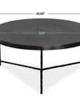 Trellick - Modern Coffee Table - Black