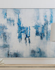 Perdido Framed Canvas - Blue