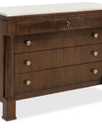 Archives - Four-Drawer Chest - Dark Brown