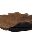 Teak Bowl - Black / Dark Brown