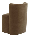 Outlook - Modern Velvet Dining Chair - Brown