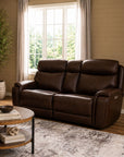 Walker - Power Reclining Loveseat With Console, Power Headrest & Lumbar