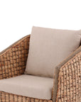 Bailey - Swivel Chair - Light Brown / Beige