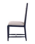 Casablanca - Side Chair - Blue / Light Brown