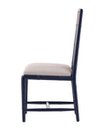 Casablanca - Side Chair - Blue / Light Brown