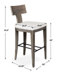 Cellini - Outdoor Bar Stool